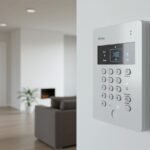 Wireless home security system keypad