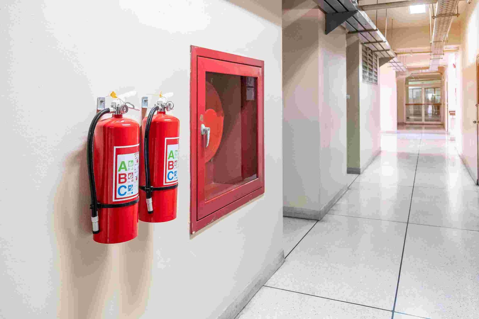 Fire alarm system in healthcare facility